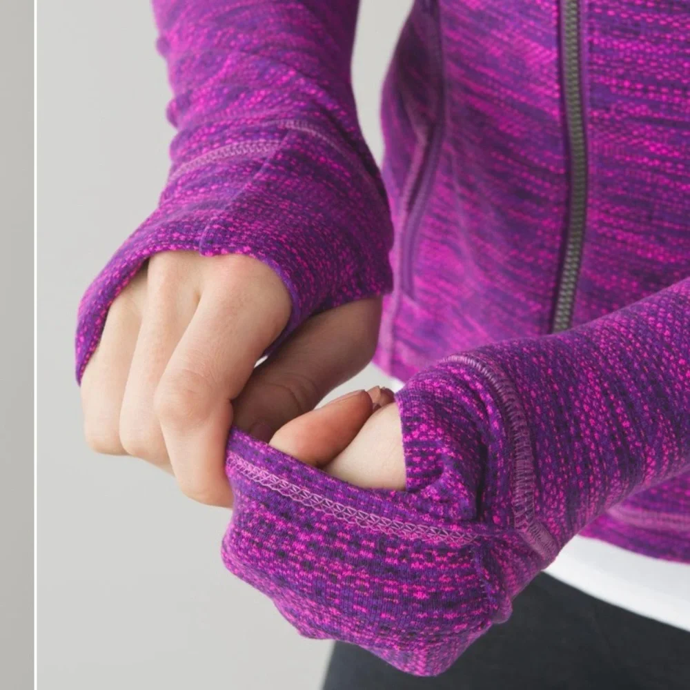 Lululemon Hustle In Your Bustle Jacket Purple Size 8 - Picture 5 of 13